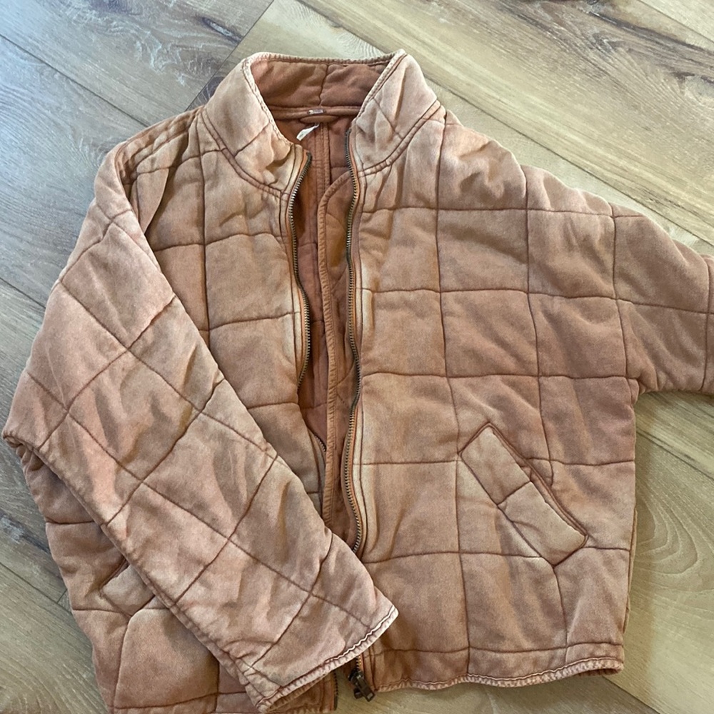 Dolman quilted jacket